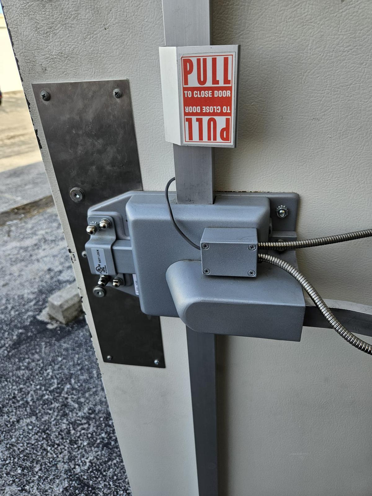 Steps involved in installing a new lock