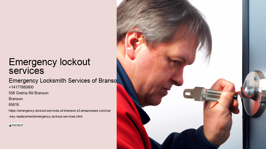 Emergency lockout services